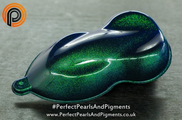 Perfect Pearls & Pigments - 3d-chameleon-flip-paint-powder-pigment-ultra-bluelizard-green